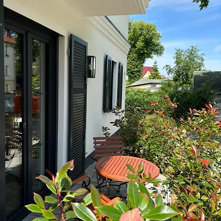 Ostseevilla Seebad Ahlbeck Ferienwohnungen Ostseebad Heringsdorf Exterior foto